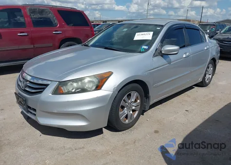 2012 Honda Accord 2.4 Se из США, поврежденный, VIN 1HGCP2F65CA189955